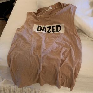 “Dazed” tank top